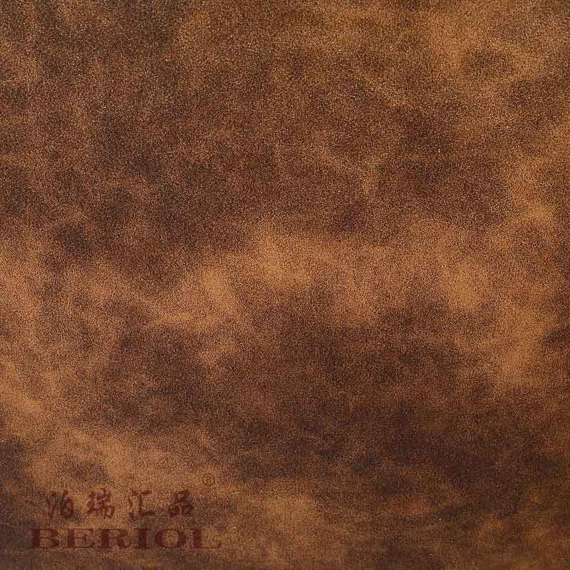 【泊瑞匯品/Beriol】科技布PU復古風格沙發(fā)面料
